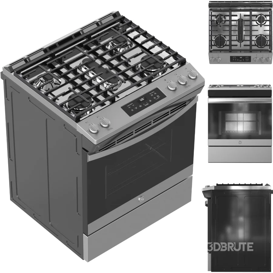 GE Appliance Collection 06 JGSS66SELSS PEB9159SJSS GNE21FYKF GDP630PYRFS Image 2