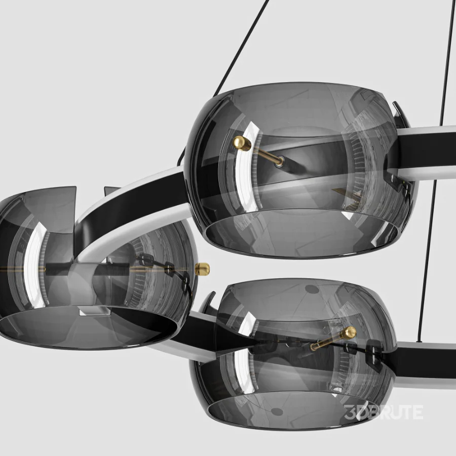 DILAN RING chandelier 6 heads Image 3