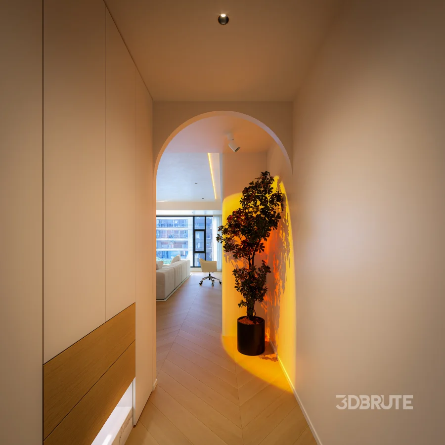 Modern living room dining room Image 4