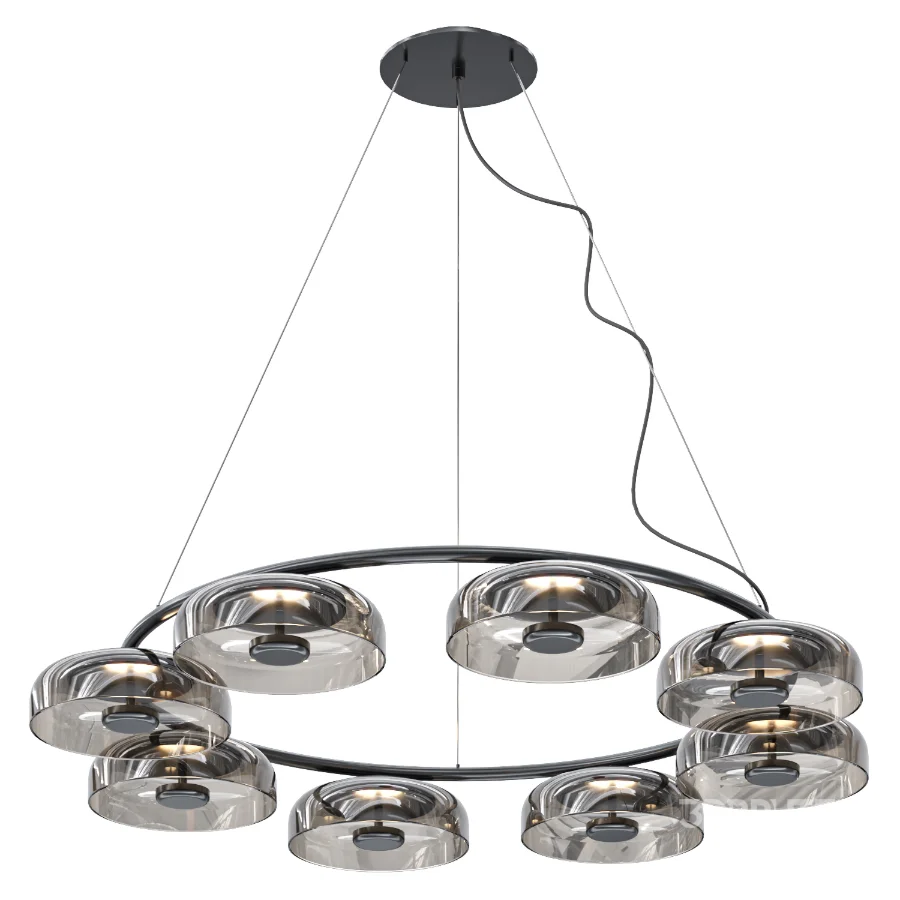 ARCTIC ring chandeliers and lamps Image 3