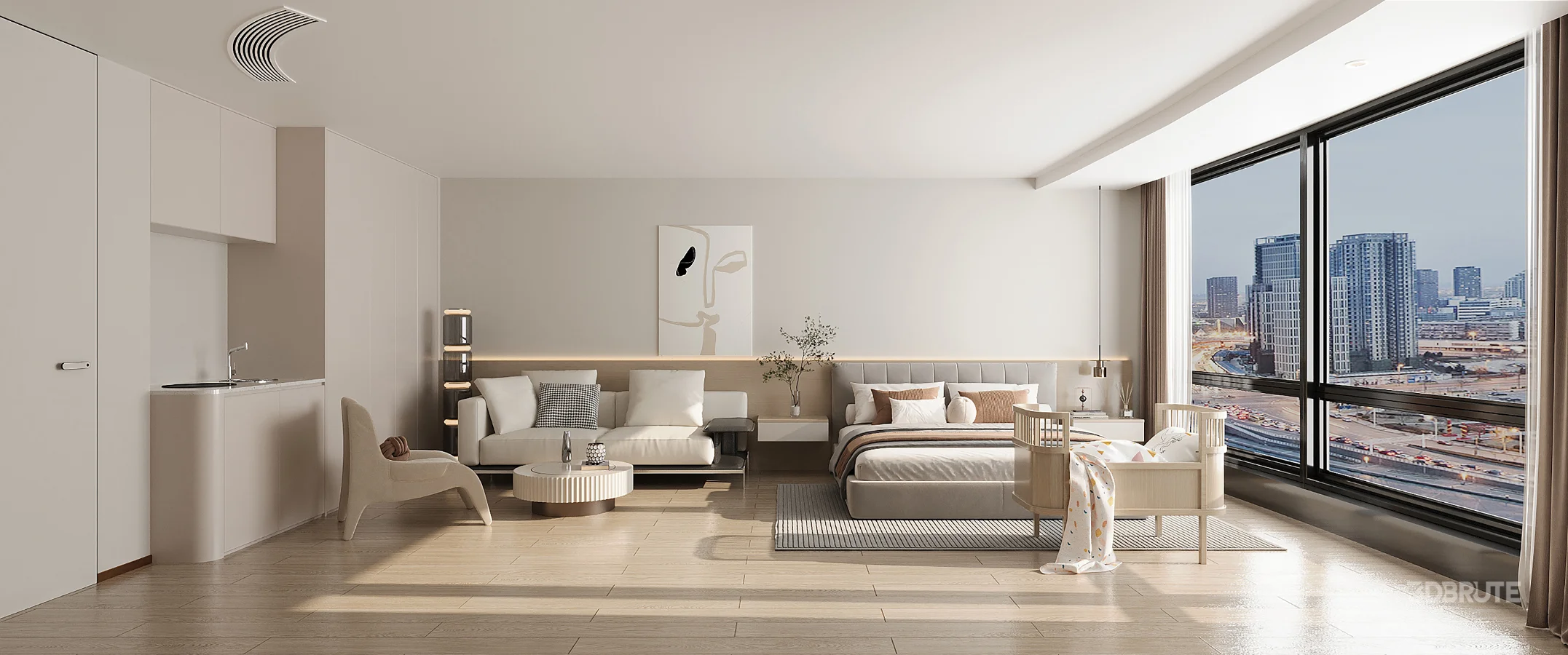 Modern bedroom Image 1