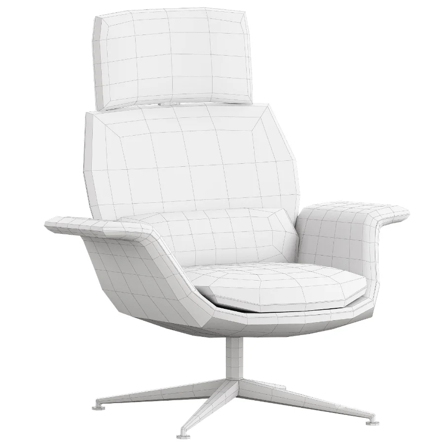 KN02_Leather_armchair Image 4