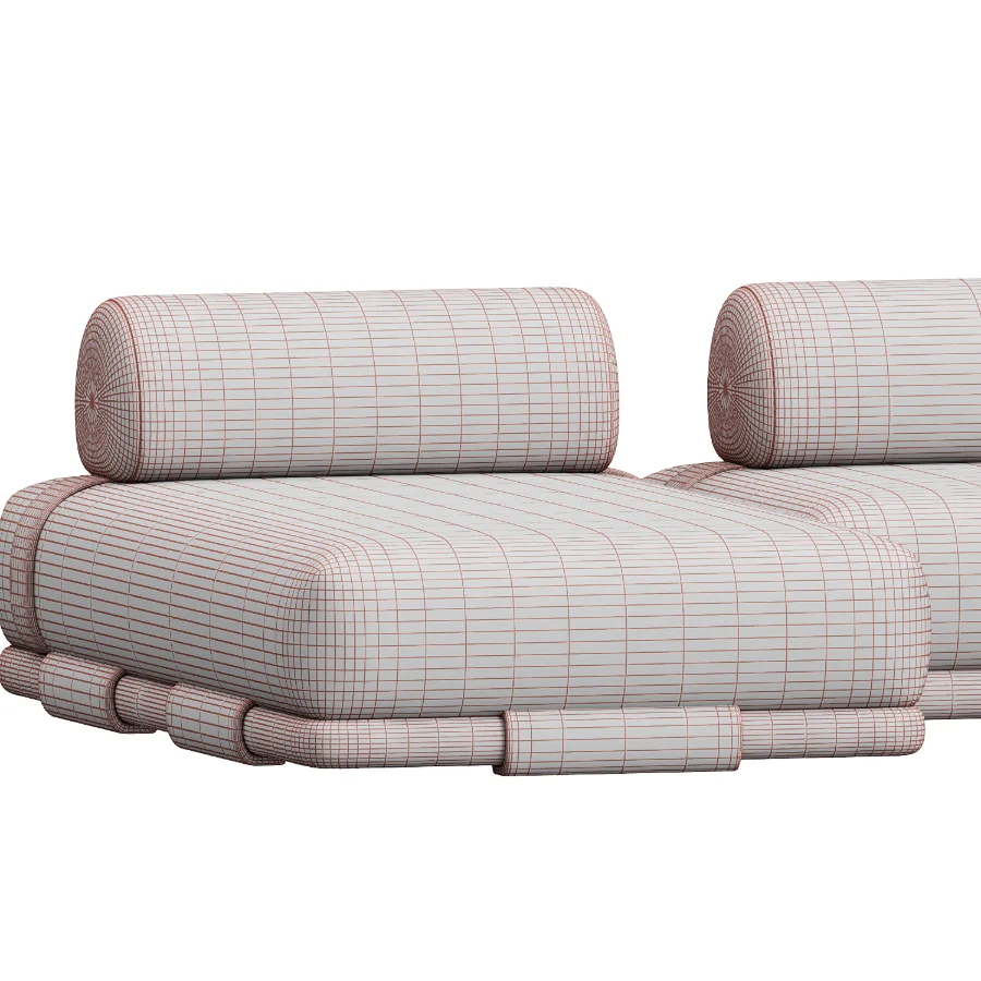 Kettal Insula Sofa Corner composition Image 3