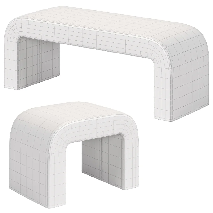 Rint Banquette Pouf By Divan Image 7