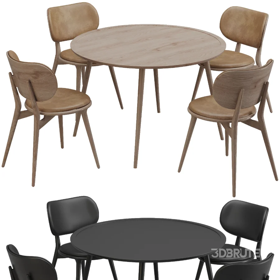 Dinning chair and table356 Image 1