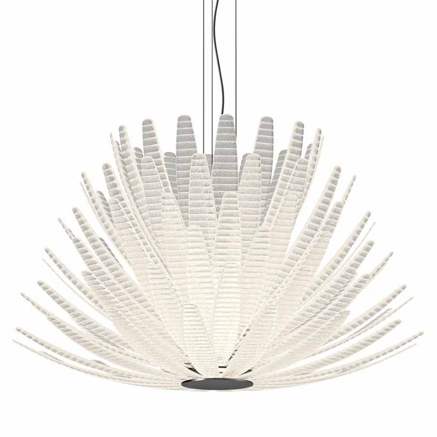 French Luxury Murano Glass Chandelier Living Room Image 2