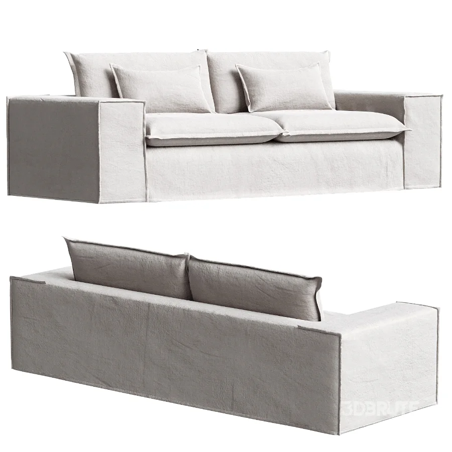 Anarela 3 seater sofa KAVE HOME Image 2