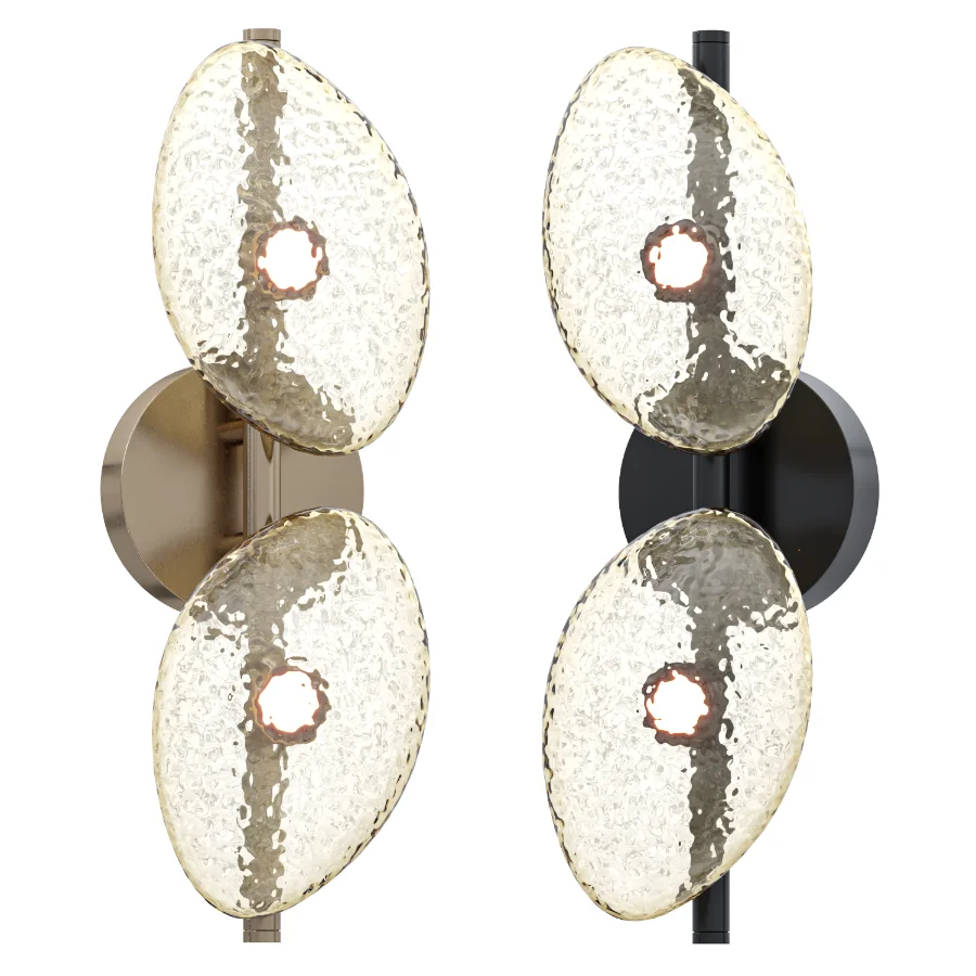 LINDIS FROST LONG WALL LAMP Image 3
