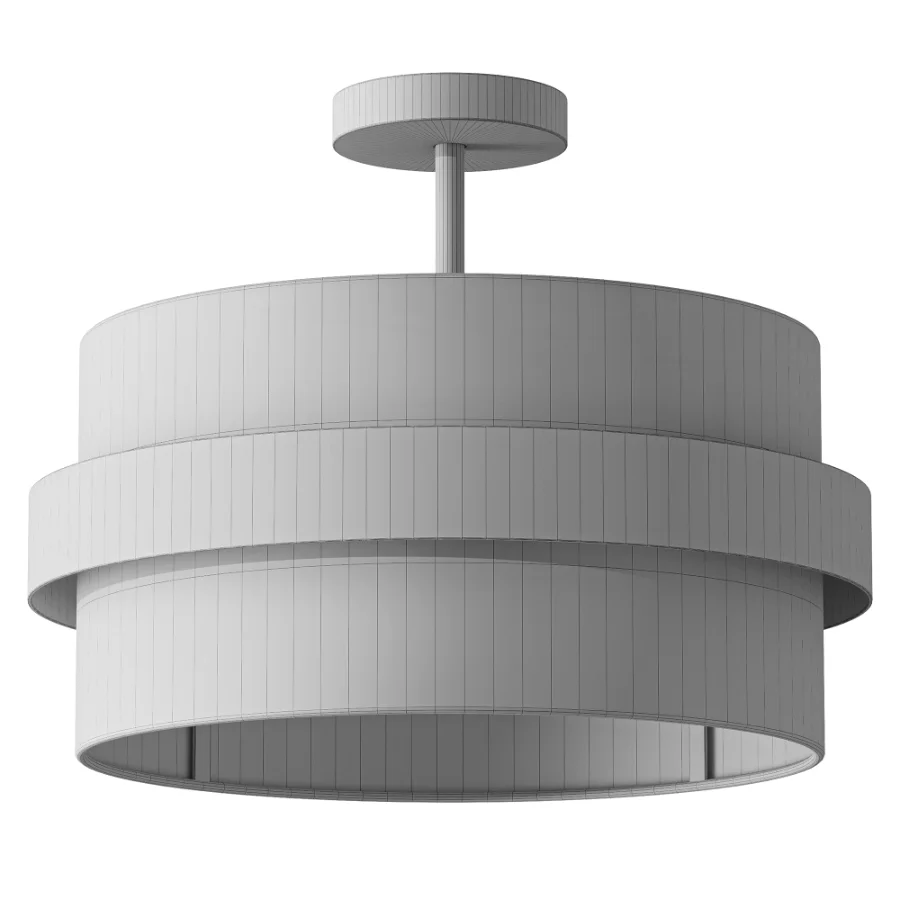 Freya Bride Fabric Ceiling Lamp Image 3