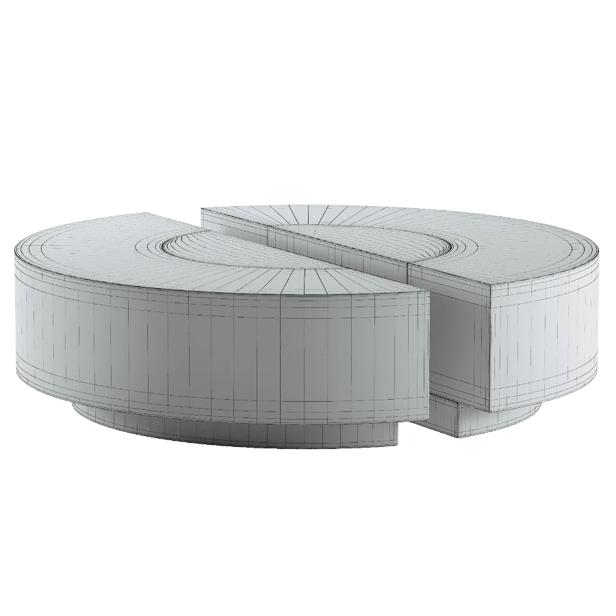Baci Round Coffee Table Image 4