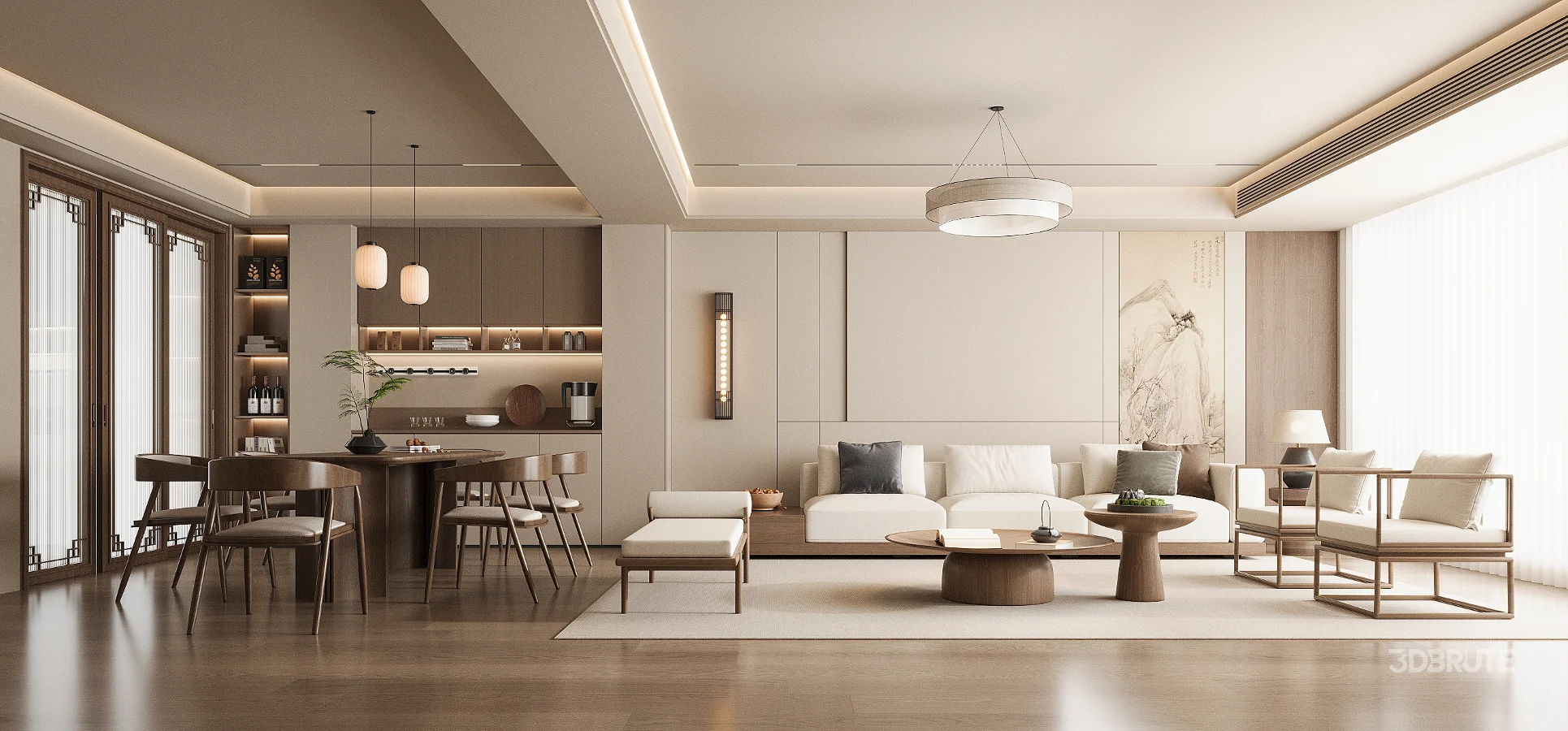 modern living room Image 1