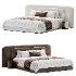 Modern Double Bed 05 - Thumbnail 1