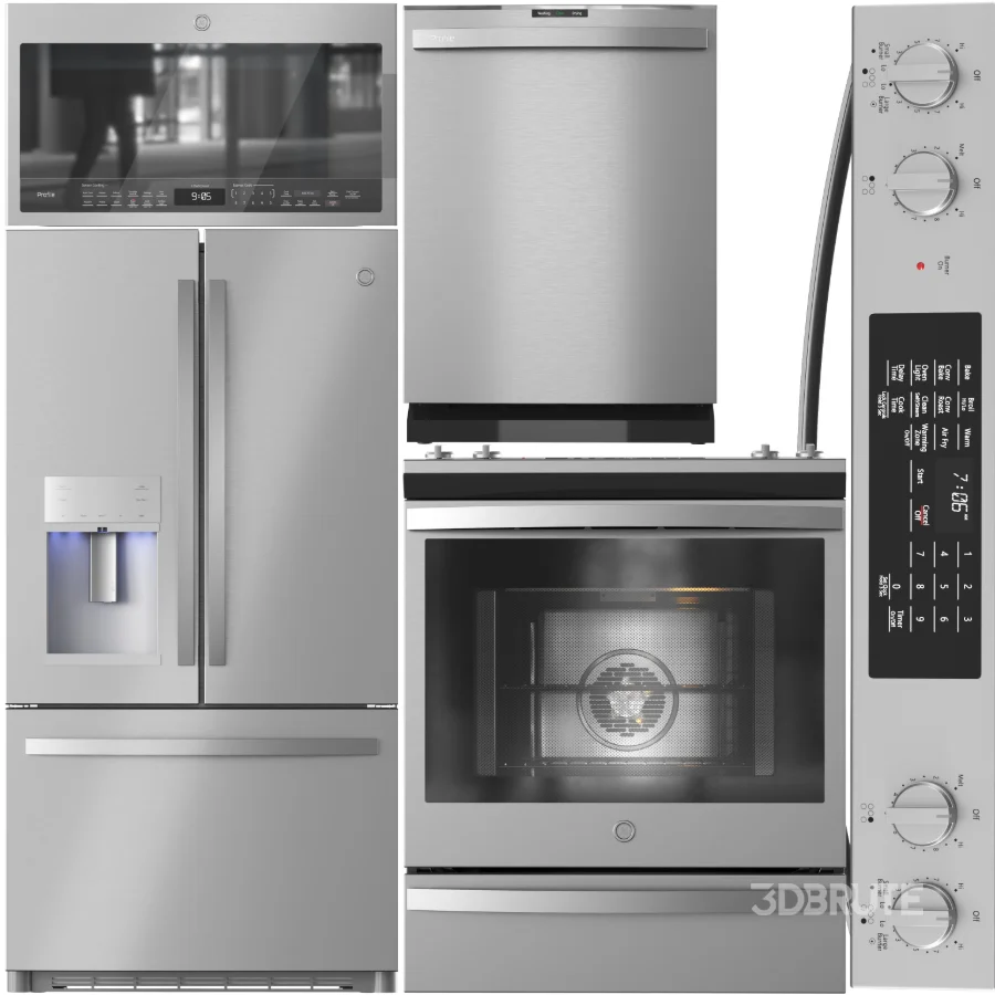 GE Appliance Collection 01 JS760SPSS PVM9005SJSS PDT715SYNFS Image 1