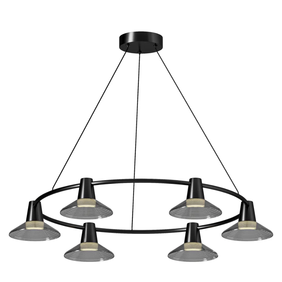 CICLA R Ring Chandelier 6 heads Image 1