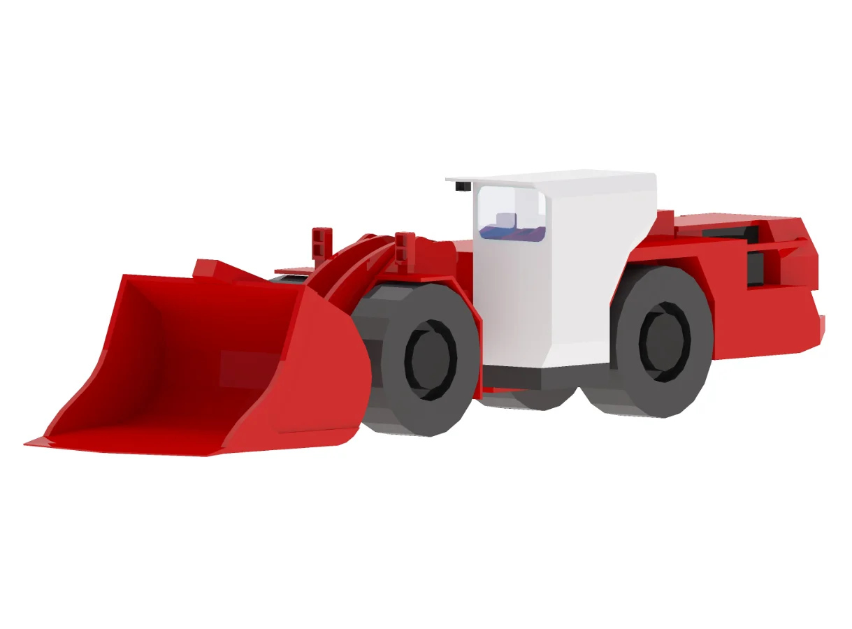 Loader Mining L703 Simplified Image 1