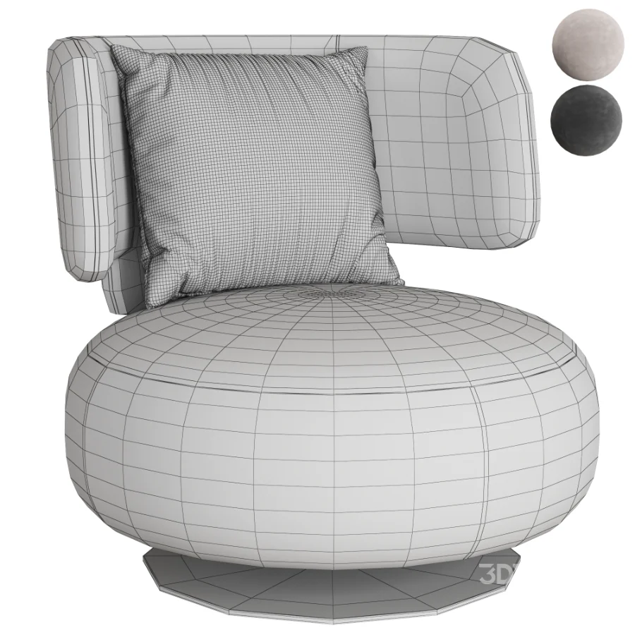 CURL_ARMCHAIR Image 4