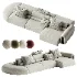 Malora Sectional Sofa - Thumbnail 1