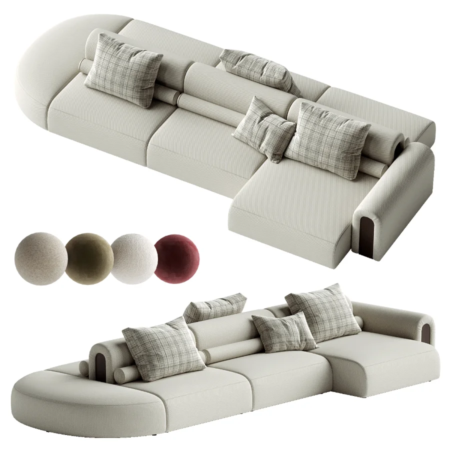 Malora Sectional Sofa Image 1