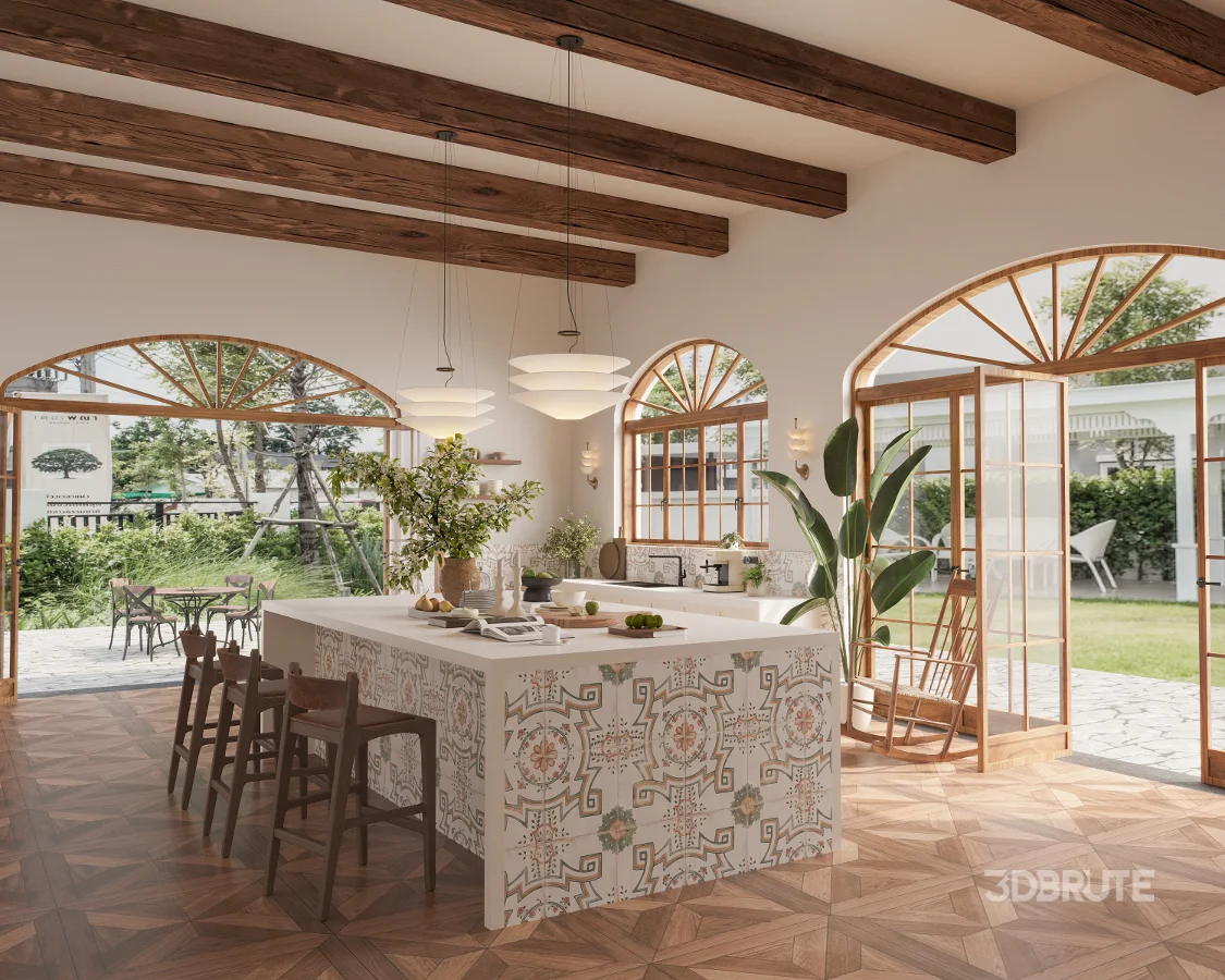 modern dining room Image 1