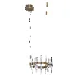 Forest Glass and Brass Chandelier - Thumbnail 2