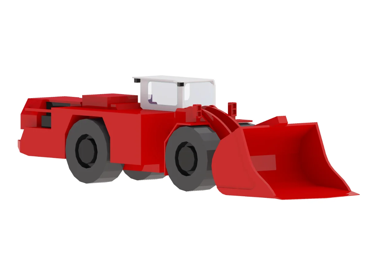 Loader Mining L703 Simplified Image 4