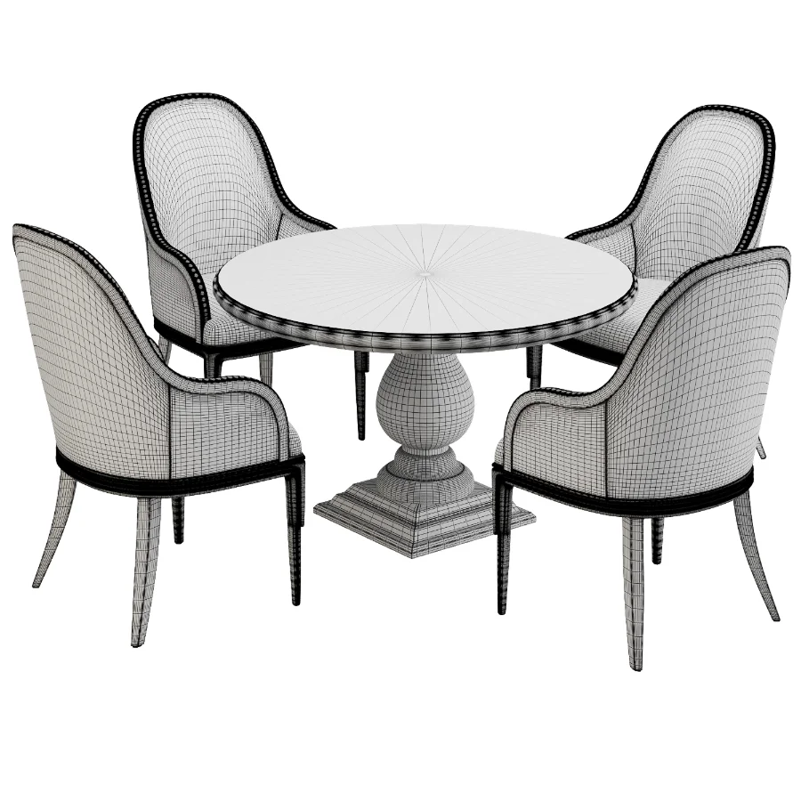 Dinning chair and table360 Image 4