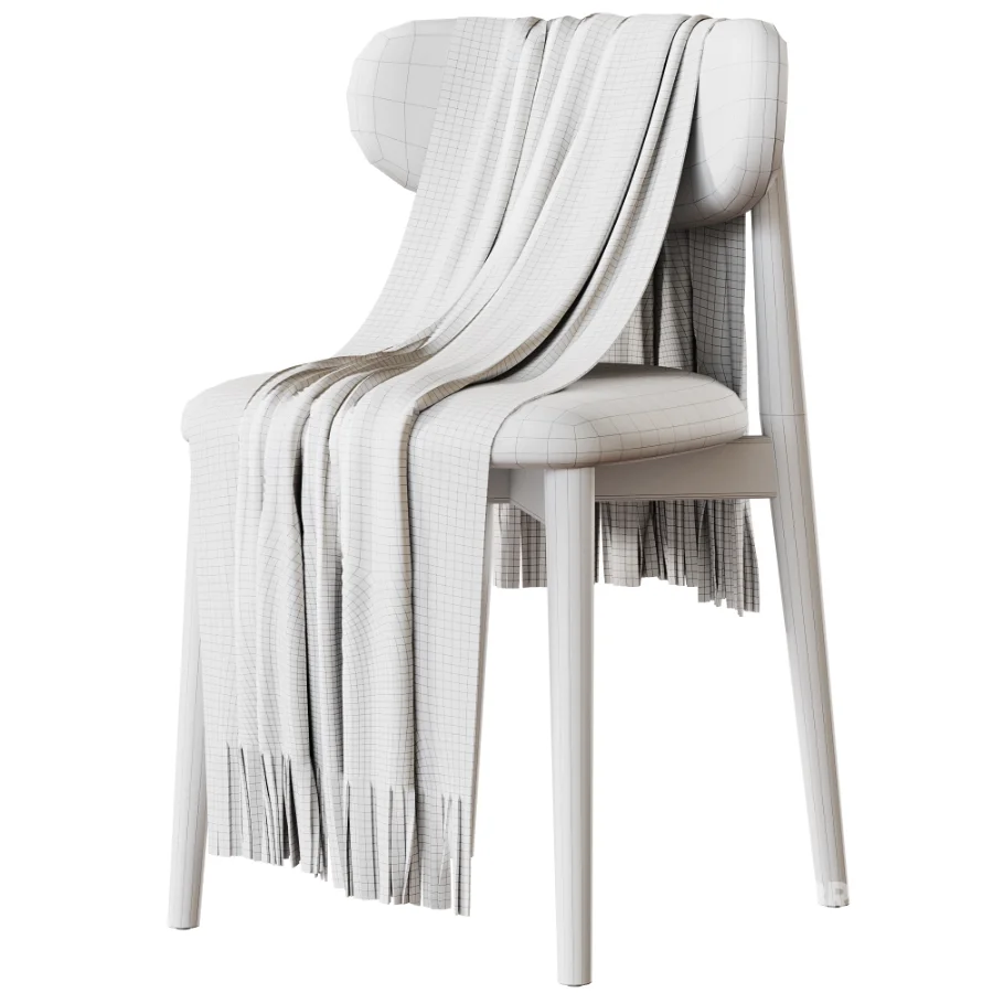 Thorvall Velour Black Chair Image 4