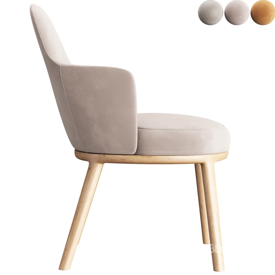 LUCYLLE_Chair_with_armrests Image 3