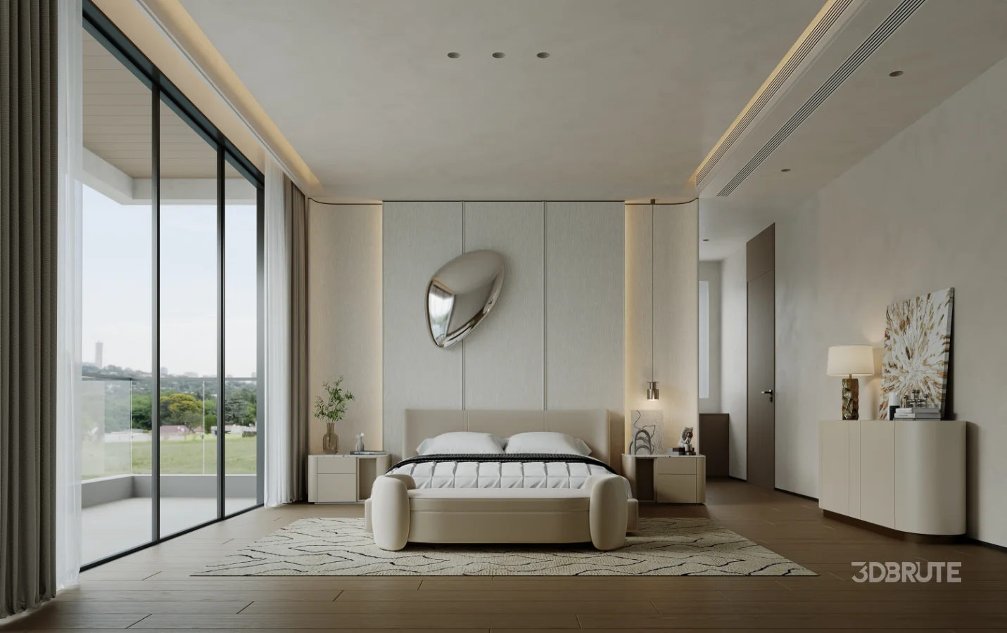 Modern bedroom Image 1