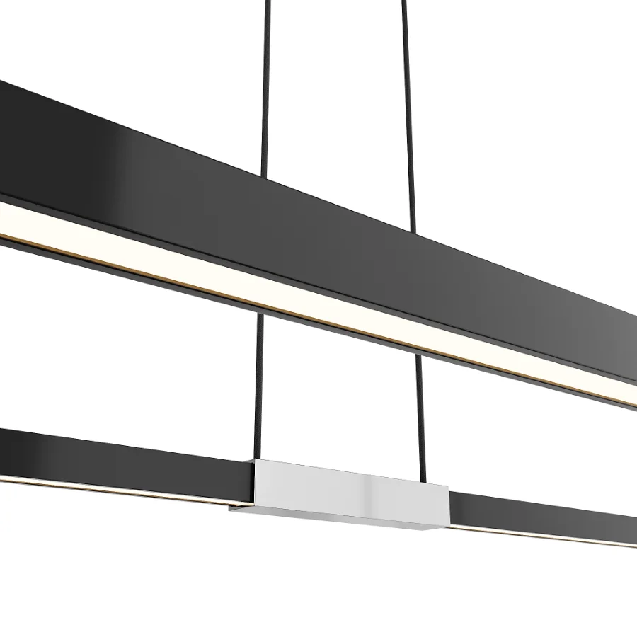 Tie Stix Metal Center Feed Suspension Light Image 5