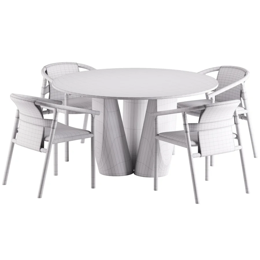 Isa Chair Sentei Table Image 8