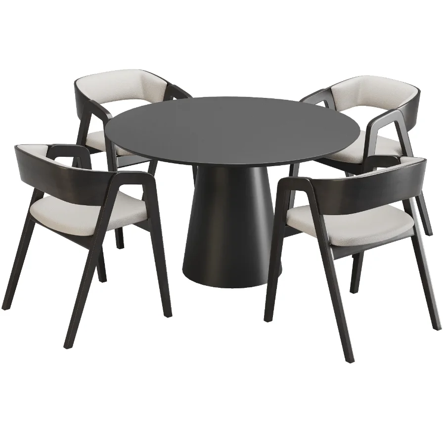 Dinning chair and table345 Image 1