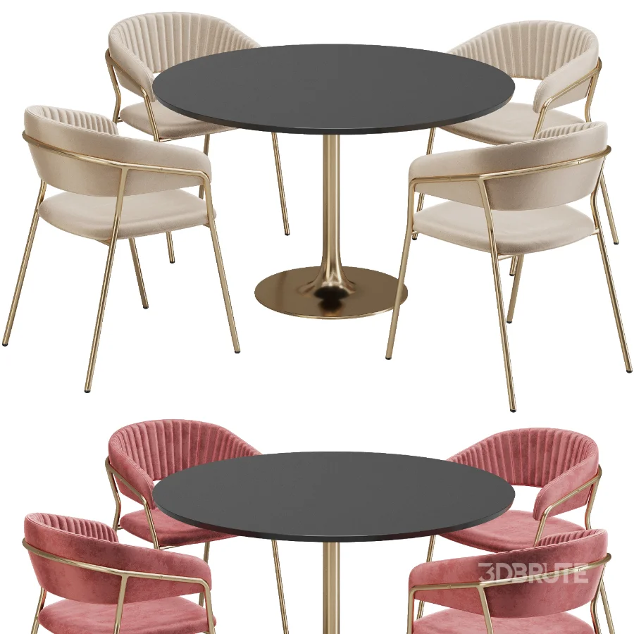 Dinning chair and table355 Image 1