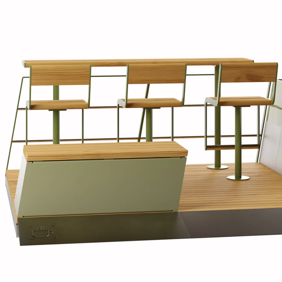 Vestre PARKLETS 2.0 cafe Image 5