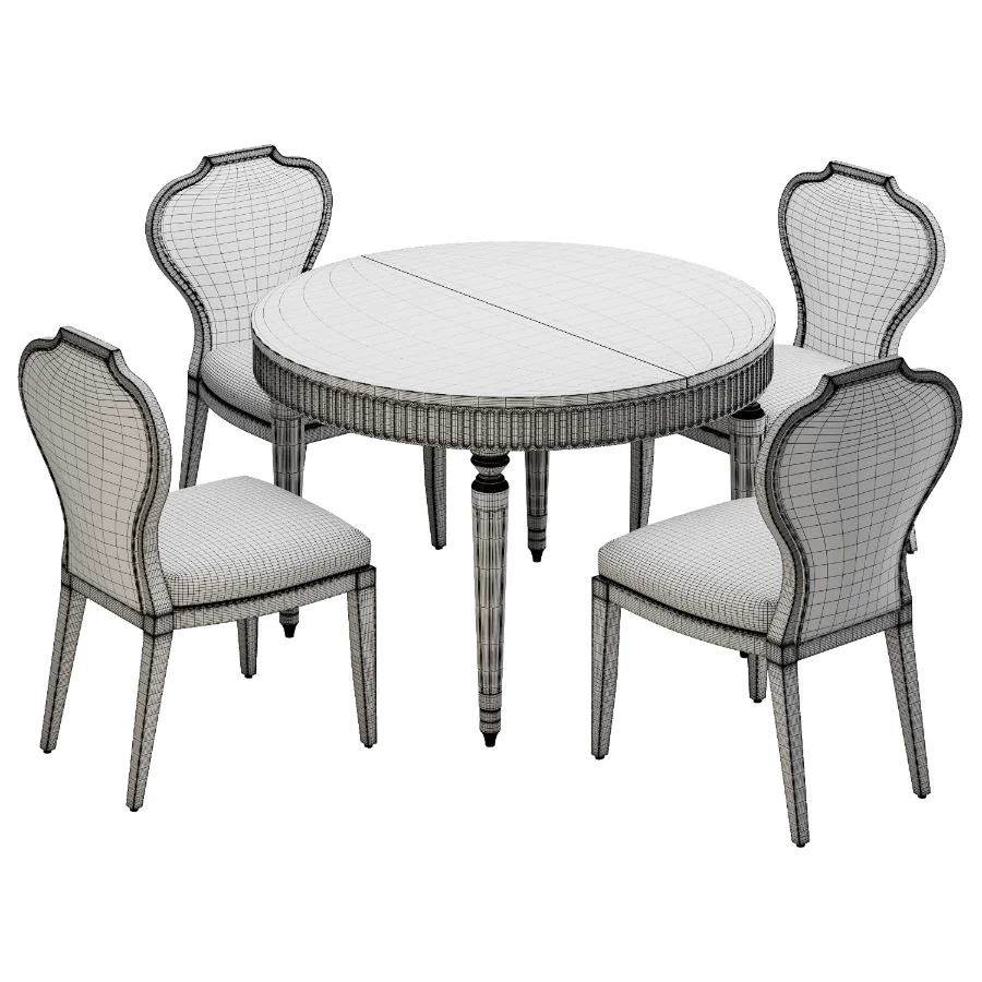 Dinning chair and table371 Image 4