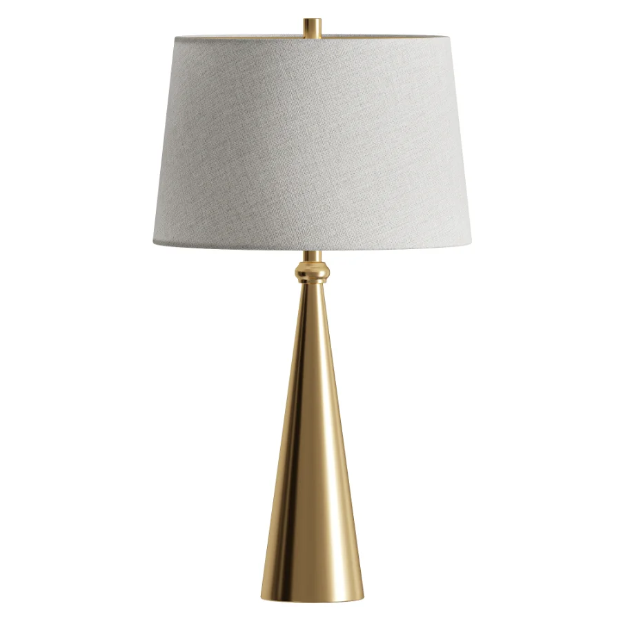 Cone Metal Table Lamp Image 2