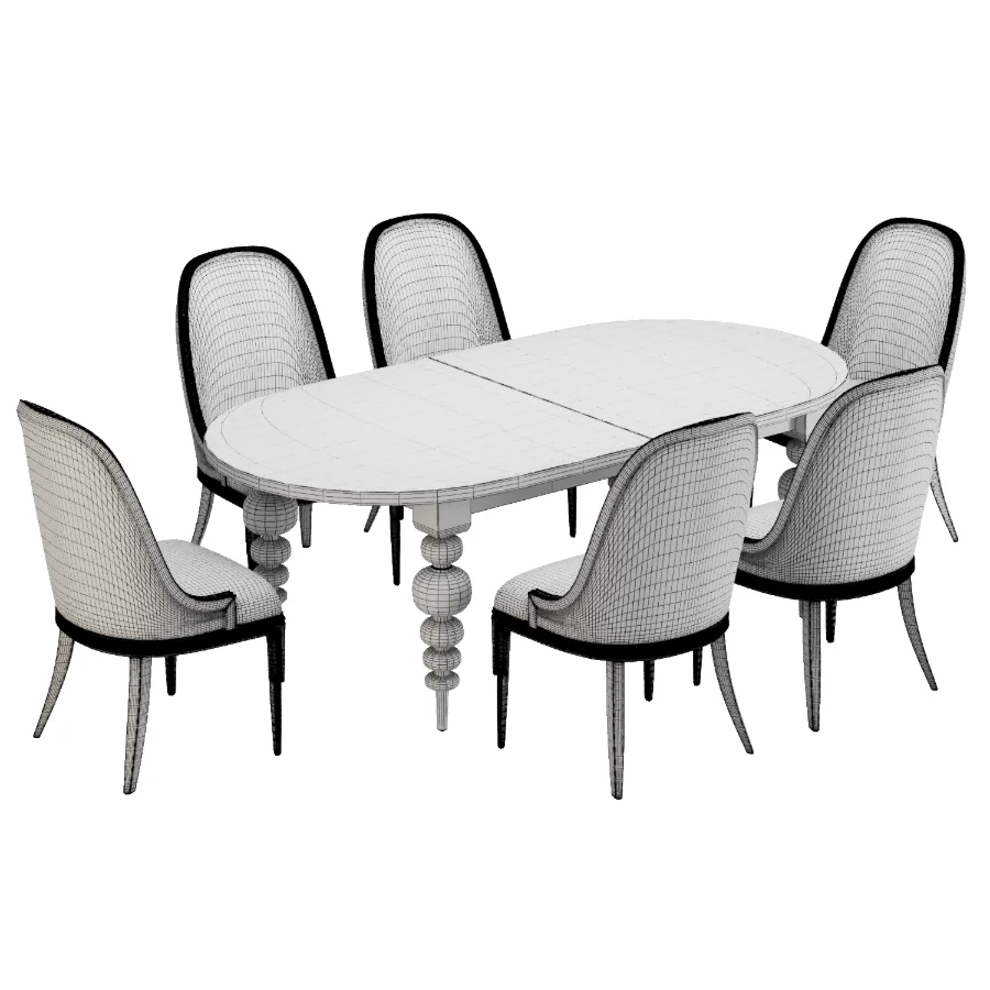Dinning chair and table362 Image 2