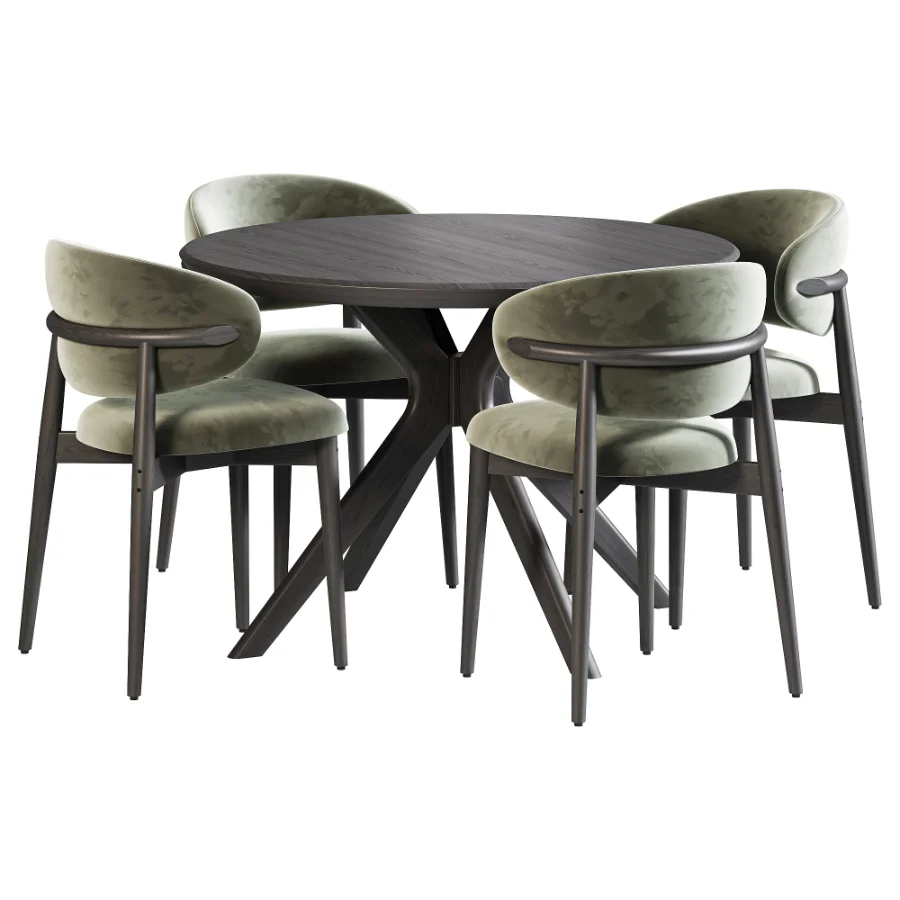 Ferrara Chair Leyptsig Dining Table Image 3