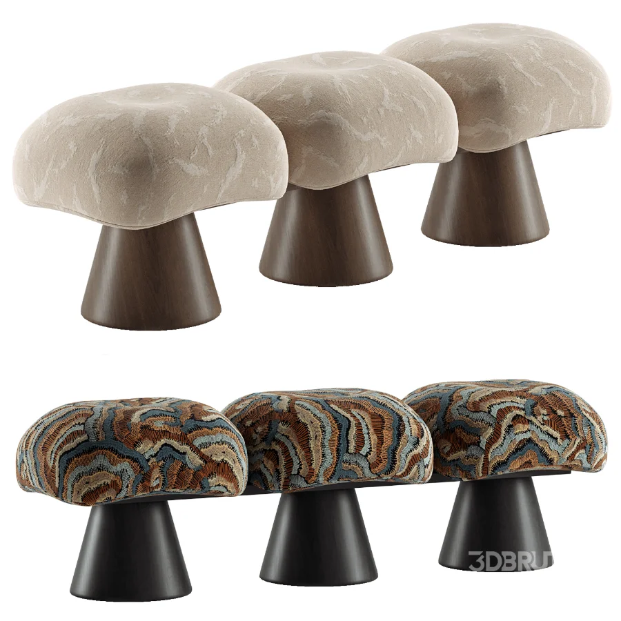 Mushroom Bench 02 Image 2