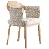 Gardner Modern Leather Dining Chair - Thumbnail 4