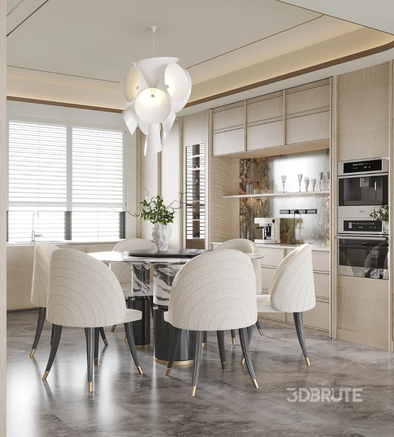 modern dining room Image 1