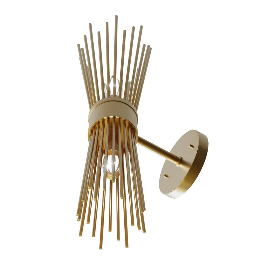 Wheat-straw wall lamp Image 2