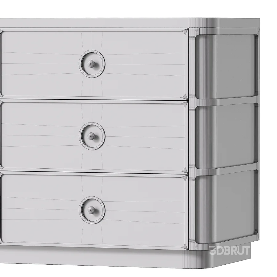 Leo Six Drawer Dresser by Sohohome Image 1