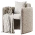 Performance Fabric Dining Armchair - Thumbnail 2