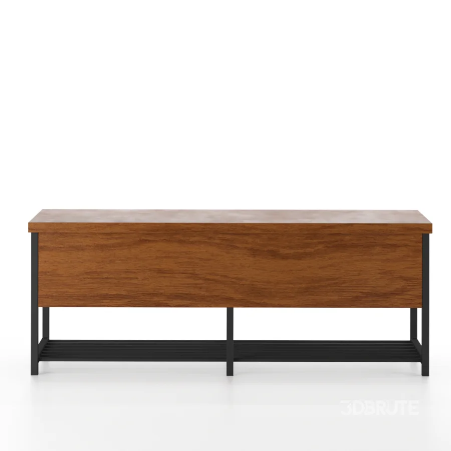 Teca Storage Trunk-Bench Image 1