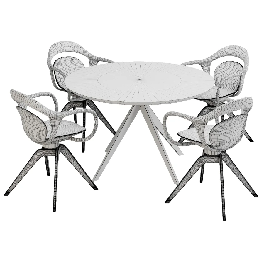 Dinning chair and table349 Image 5