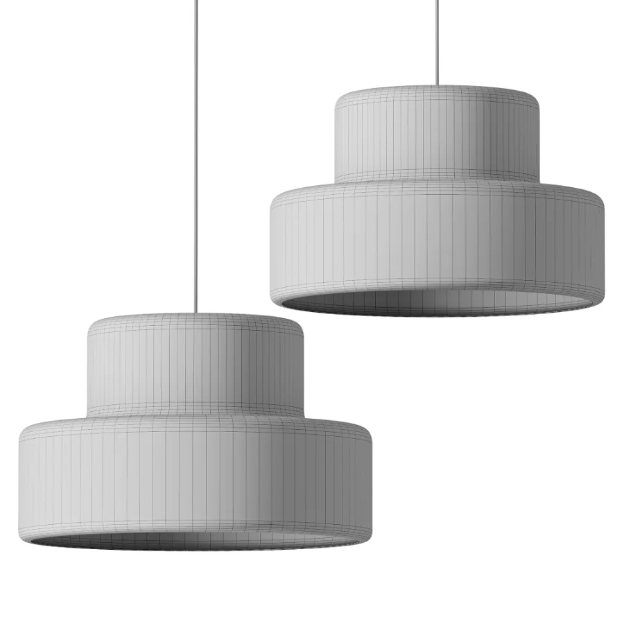 Bauhaus Vintage Orange Warm Pendant Light Image 3