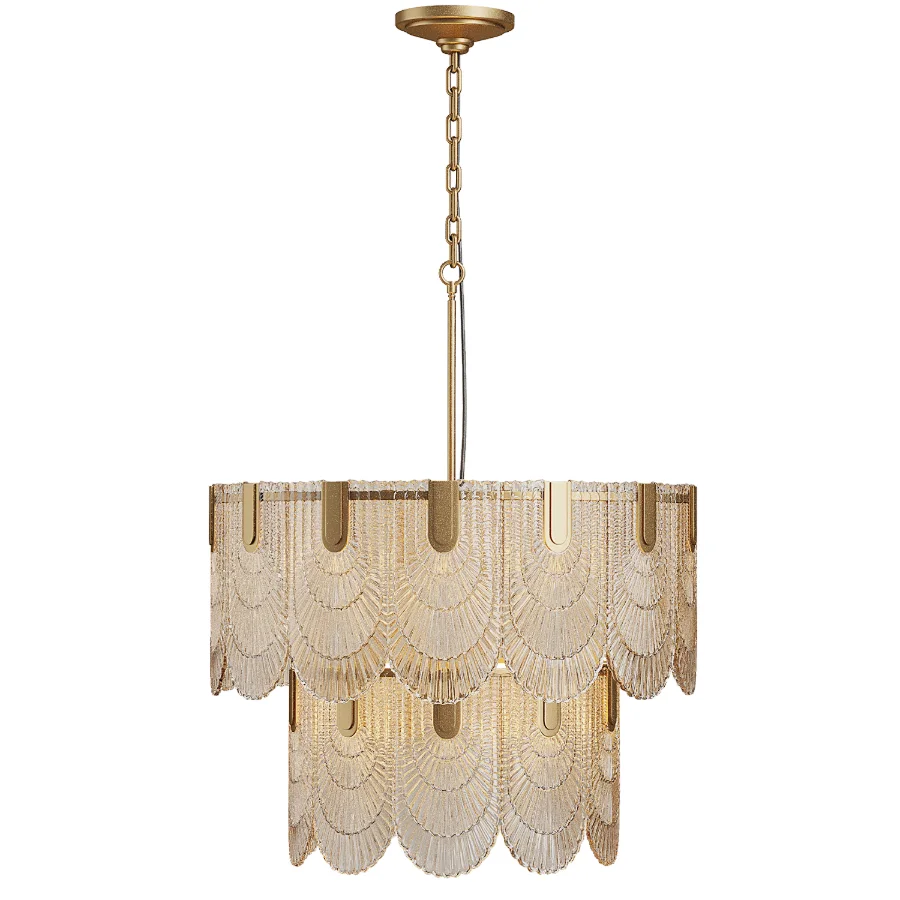 Hoome Delier Golden Chandelier Image 3