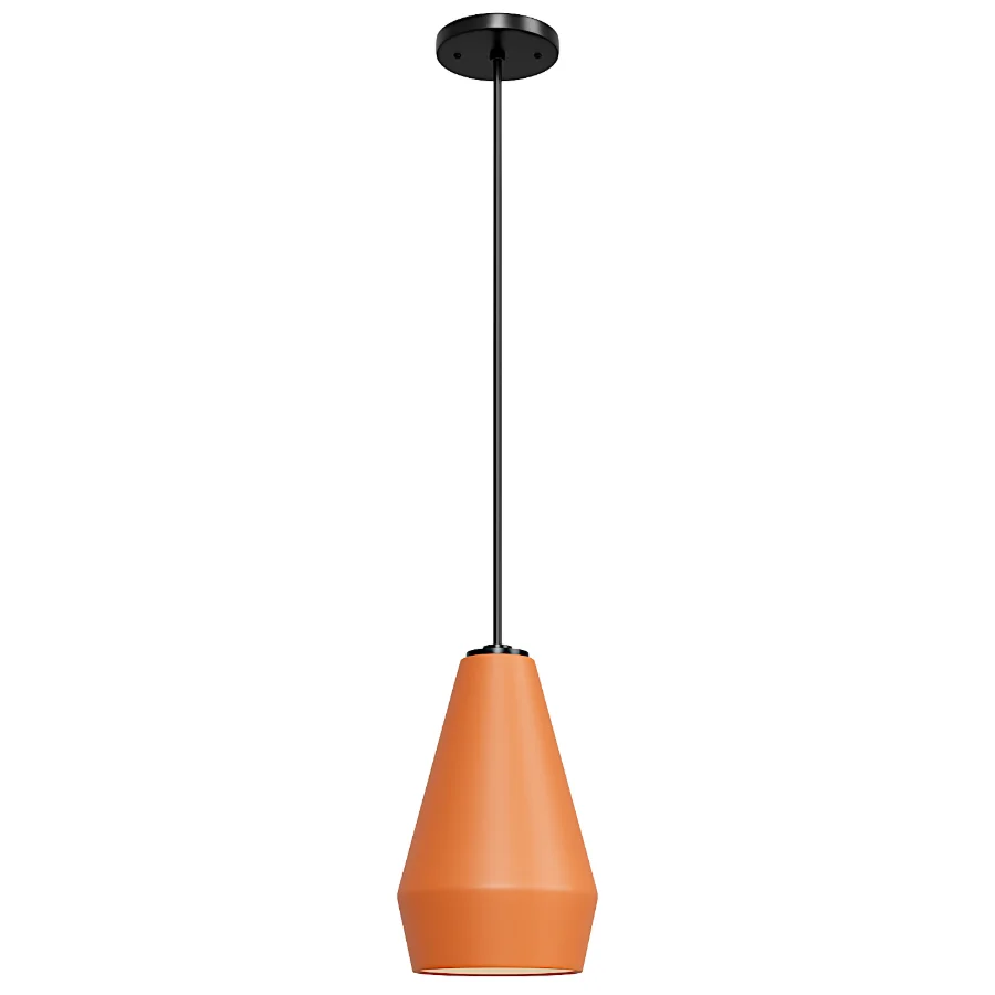 Folk Abigail Angled Cone Pendant Image 4