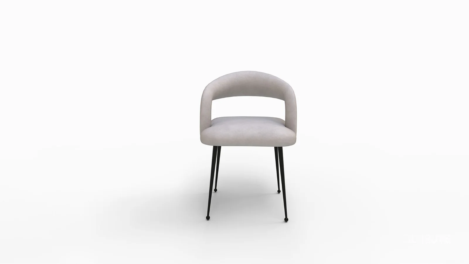 Rocco Velvet Dining Chair Image 2